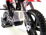 Радіокерована модель Мотоцикл 1:4 Himoto Burstout MX400 Brushed (зелений), фото 3