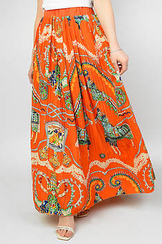 Спідниця жіноча помаранчева розмір 42-44 Fashion 139932T