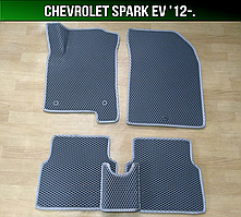 ЕВА коврики на Chevrolet Spark EV '12-. EVA ковры Шевроле Спарк ев