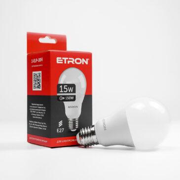 Светодиодная LED лампа ETRON Light 1-ELP-004 A65 15W 4200K E27 (белый нейтральный)