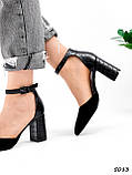 Туфли женские Dali черные питон 5013, фото 8