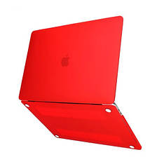 Пластиковый чехол iLoungeMax Soft Touch Red для MacBook Pro 16" (2019)