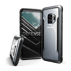 Противоударный чехол X-Doria Defense Shield Black для Samsung Galaxy S9