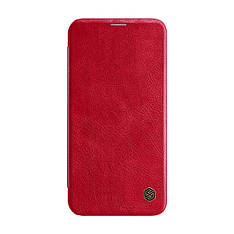 Шкіряний чохол-книжка Nillkin Qin Leather Case Red для iPhone 12 Pro Max