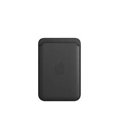 Шкіряний чохол-гаманець Apple Leather Wallet MagSafe Black (MHLR3) для iPhone 13 | 12