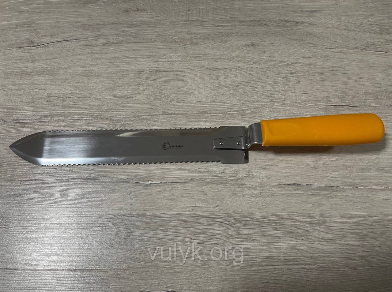 Нож JERO 280 мм с двусторонней заточкой (пластиковая ручка)