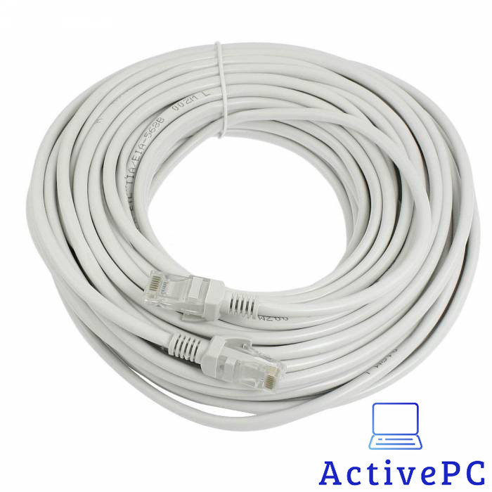 Патч-корд 0.5 м Cat 5e LAN кабель