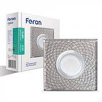Встраиваемый светильник Feron CD834 с LED подсветкой, фото 1