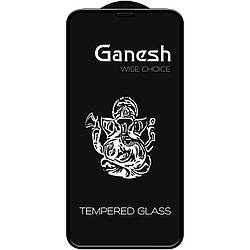 Защитное стекло Ganesh (Full Cover) (тех.пак) для Apple iPhone 11 Pro / X / XS (5.8")