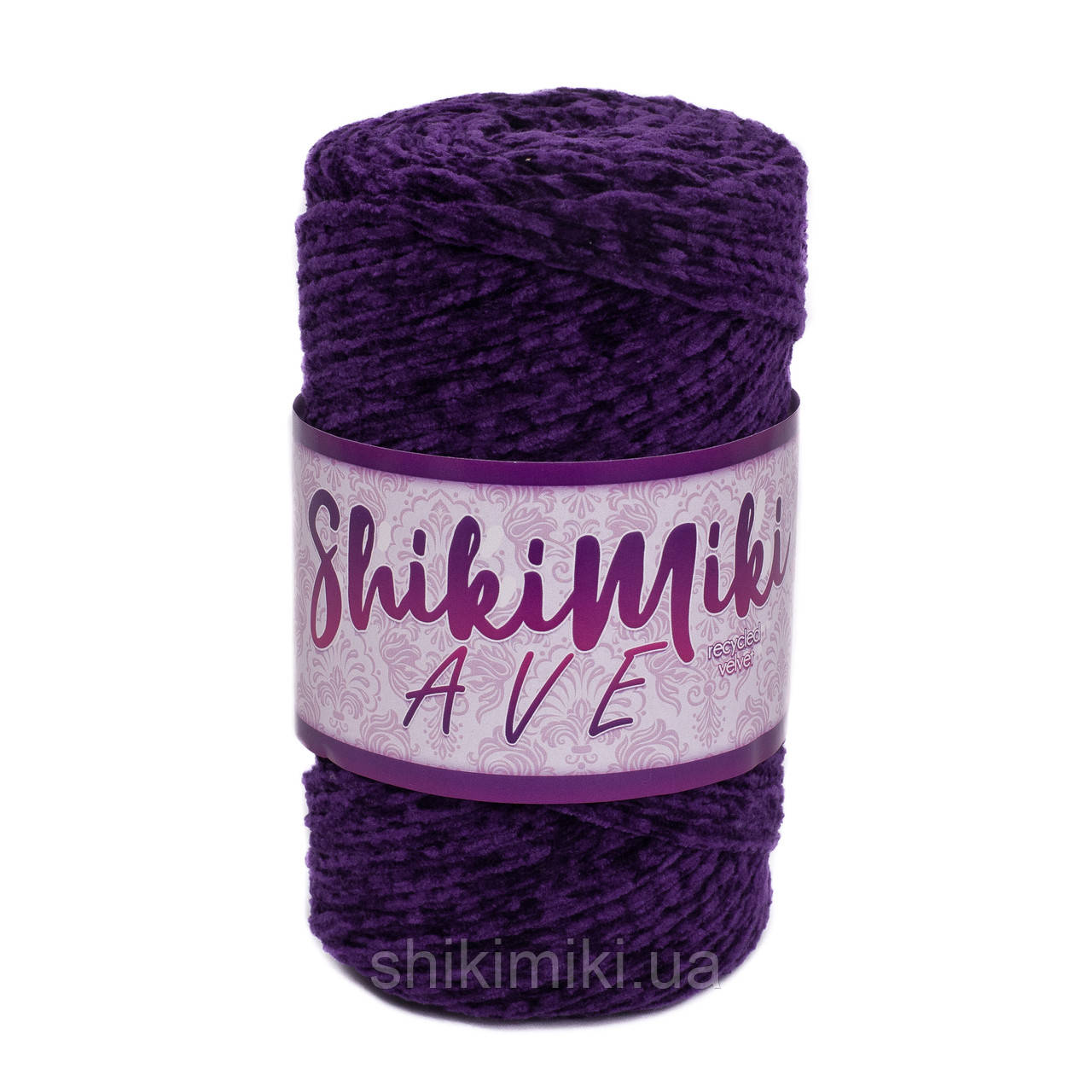 Вельветовий шнур Shikimiki AVE, колір фіолетовий