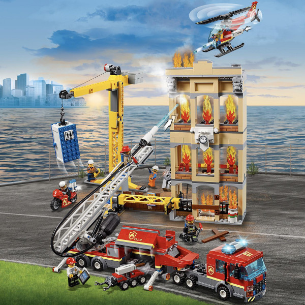 Конструктор LEGO City Центральная пожарная станция Fire Downtown 60216 цена,  купить в интернет-магазине электроники и аксессуаров — «In My Smart»  Украина, Винница | 1544825714