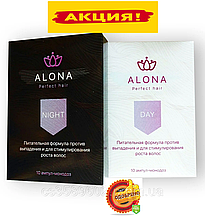 Alona Perfect Hair - Ампули проти випадіння та для стимулювання росту волосся День / Ніч (Алона)