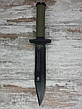 Тактичний ніж з чохлом GERBFR 2368В (35см) в комплекті з універсальним викидних ножем АК-29/21 см All, фото 5