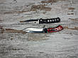 Мисливський ніж COLUNBIA SB69-22 см / 88 в комплекті з універсальним викидних ножем D-888/20 см All, фото 6