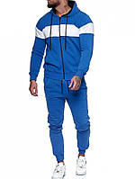Спортивный костюм DNK MAFIA - Prime светло-синий с белым Молодёжный спортивный костюм S M L XL