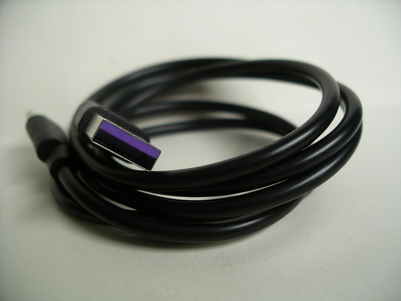 Кабель USB Type-C 5А 1 метр чорний швидка зарядка
