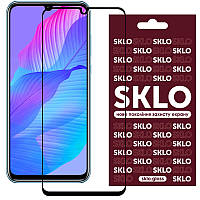 Захисне скло SKLO 3D (full glue) для Huawei Y8p (2020) / P Smart S