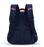 Вместительный легкий школьный рюкзак со светоотражателями для мальчика 4 - 5 - 6 - 7 класс, портфель в школу, фото 4