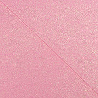 Фоамиран с глиттером 2 мм 20*30 см светло-розовый