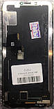 Дисплей Iphone x тачскрин модуль черный сервисный оригинал (переклеено стекло), фото 2