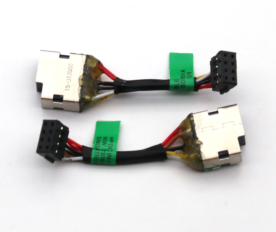 Роз'єм гніздо кабель живлення HP 15-AK,15-AB, 15-BA, 15-db - 799736-F57 разем