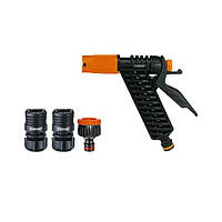 Claber Пістолет-розпилювач для мийки авто + 2 конетора 1/2" аквастп, адаптер конектора 1/2"-3/4"Н