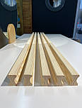 Длинные мебельные деревянные ручки плакни ( Фигурные с двух сторон ) ОРЕХ, фото 7