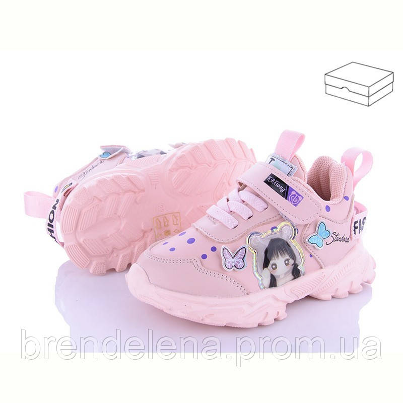 Демисезонные кроссовки для девочки Kimboo р24 (код 9540-00)