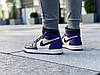 Кросівки чоловічі Air Jordan 1 Retro High "Court Purple" / 555088-501 (Розміри:42,46), фото 4