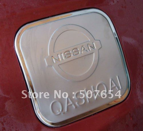 Хромированная накладка на бак Nissan Qashqai 2007-