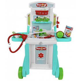 Набір лікаря дитячий ігровий Xiong Cheng Візок лікаря з валізою і медичними інструментами (35827)
