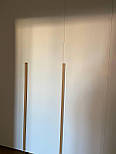 Довгі  меблеві дерев'яні ручки планки ( Г- подібна ) ДУБ, фото 8