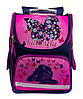 Ранец каркасный Бабочка для девочки 1-2 класс Школьный рюкзак ранец для первоклассника, фото 2
