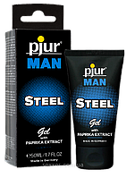 Гель для пеніса масажний Pjur MAN Steel Gel 50 мл PJ12910 TV, КОД: 728350