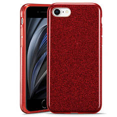 Силиконовый чехол ESR Makeup Glitter Case Red для iPhone 8 | 7 | SE (2020)