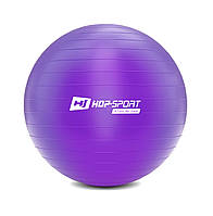 Фитбол Hop-Sport 65 см фиолетовый + насос 2020 TV, КОД: 6596941, фото 1