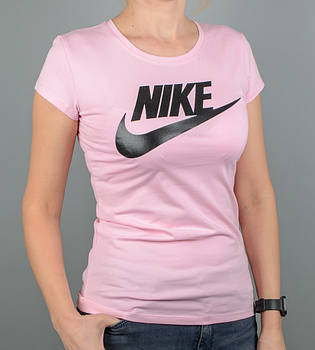 -Р - Футболка жіноча спортивна Nike Рожевий (2110ж), XXL