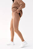 Трикотажні штани звужений фасону SOBE - коричневий колір, L (є розміри), фото 5