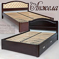 Ліжко двоспальне Анжела від ПП Калашник з Ясена (Ширина 200 см)