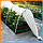 Складной готовый парник туннель 15 метров из белого агроволна 50 плотность "Агро-Лидер" для дачи, огорода, фото 10