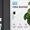 Видеозвонок Blink Video Doorbell + Sync Module 2 WiFi, беспроводной, двустороннее аудио, HD-видео, Белый, фото 2