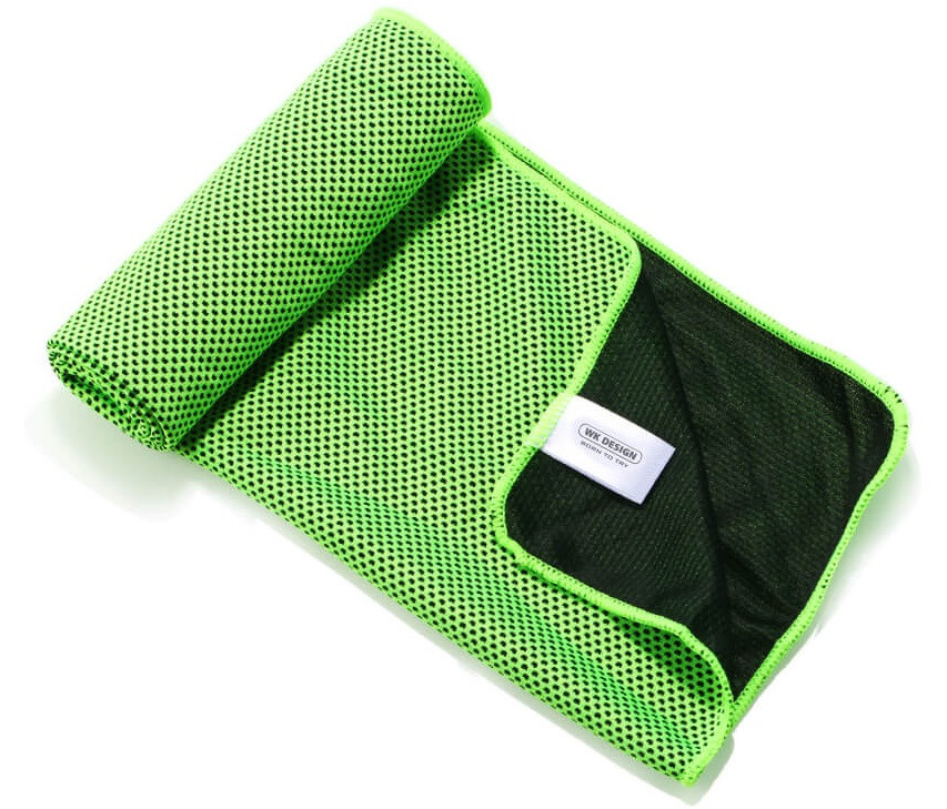 Рушник для спортзалу бамбукове WK Sport towel WT-TW01 90x30 см, зелене