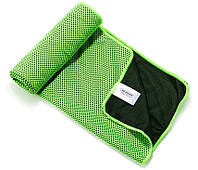 Рушник для спортзалу бамбукове WK Sport towel WT-TW01 90x30 см, зелене, фото 1