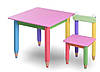 Дитячий столик "Олівчик" 60 x 60 см в 4 кольорах, фото 6