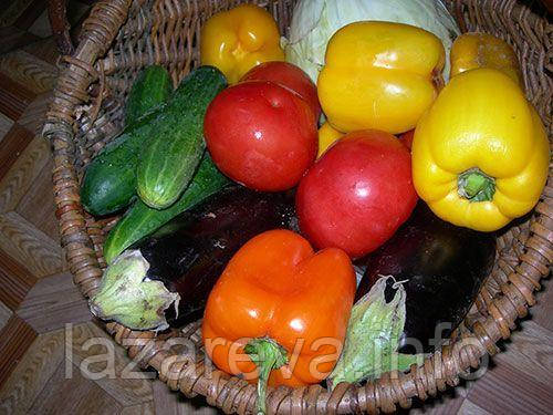 Набір №10 "юбілейний": огірки+томати+перець+баклажани