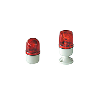 T060-PAA220R-M Проблисковий маячок ф70мм, 220V AC, червоний