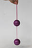 ШАРИКИ ВАГИНАЛЬНЫЕ "BALLS" цвет фиолетовый D 35 мм, фото 5