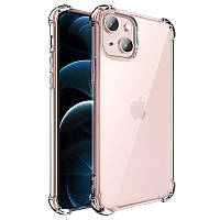Противоударный силиконовый чехол Shock Apple iPhone 13 Mini Прозрачный