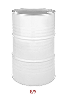 Бочка металлическая под бензин, ДТ, дизтопливо, солярку, масло 1А1 200 литров в хорошем состоянии белая б/у, фото 1