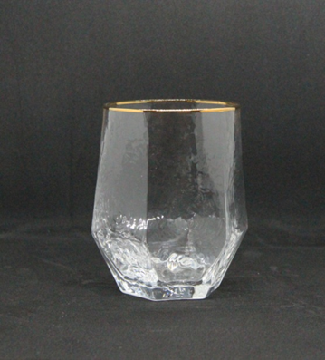 Набор 6 стаканов для напитков из прозрачного стекла Кристалл 450 мл, фото 2